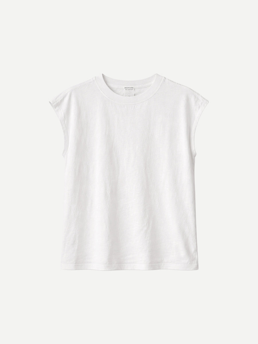 Apiece Apart Fuerza Tee in Cream