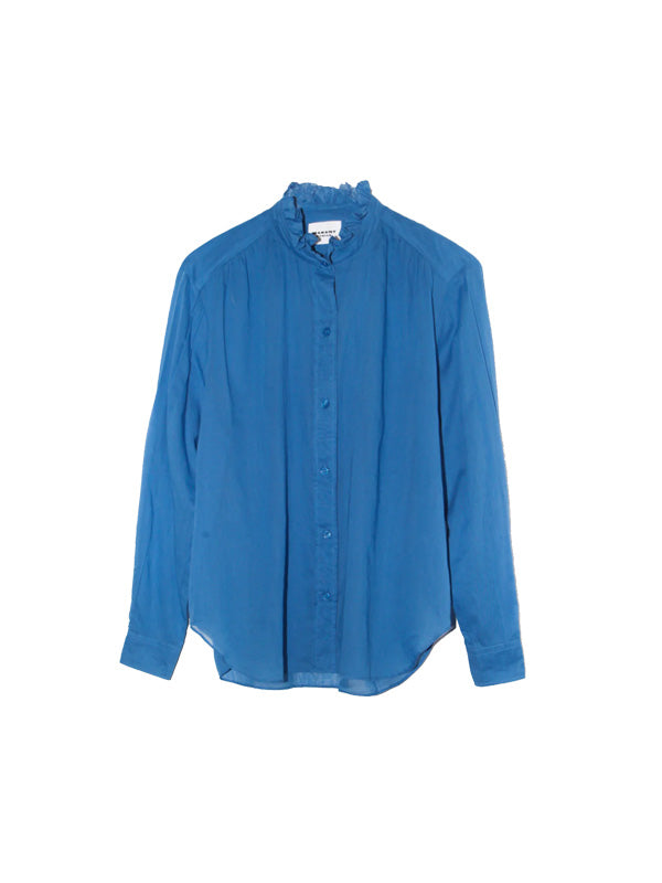 Isabel Marant Etoile Gamble Top in Azure