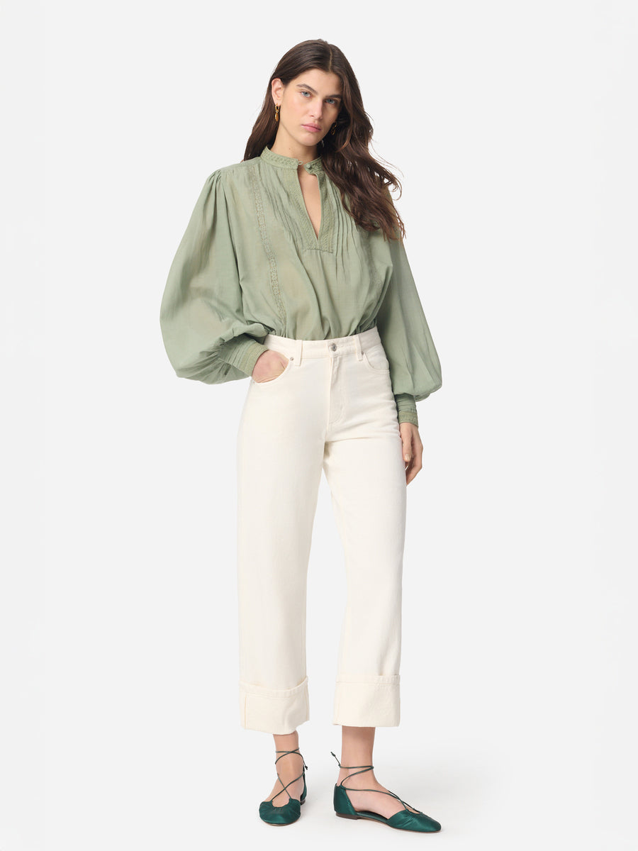 Vanessa Bruno Geronimo Jeans in Ecru