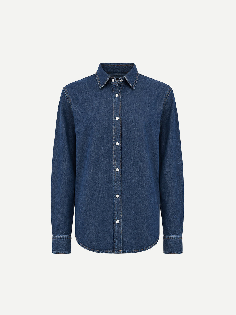 Gigi Denim Shirt in Indigo