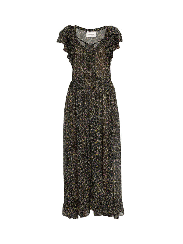 Isabel Marant Etoile | Godralia Dress in Faded Black