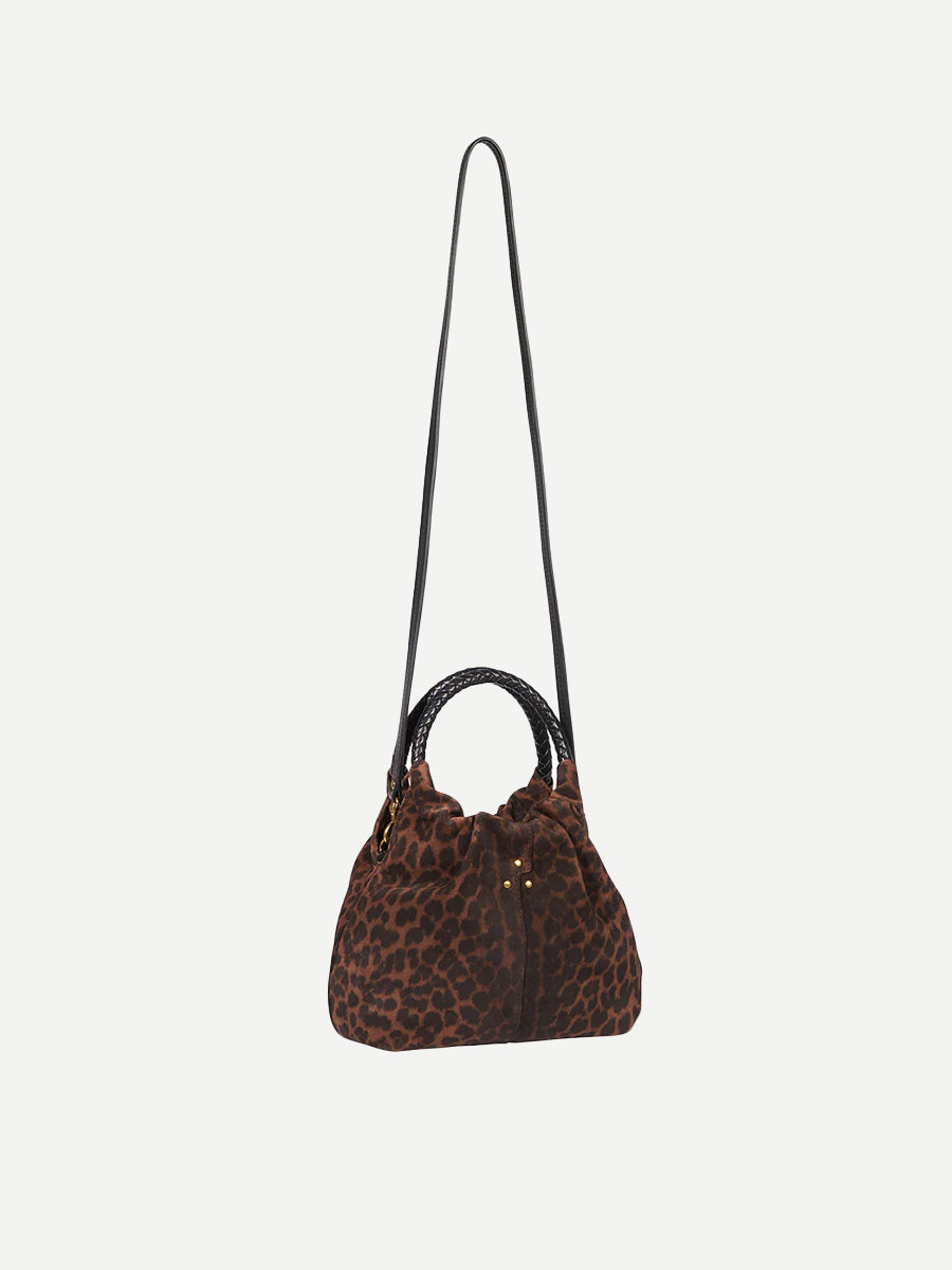 Jerome Dreyfuss Gordi Small in Imprine Leopard Natural