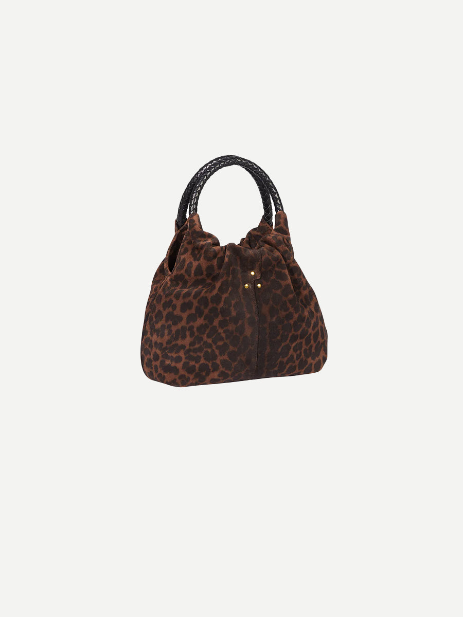 Jerome Dreyfuss Gordi Small in Imprine Leopard Natural