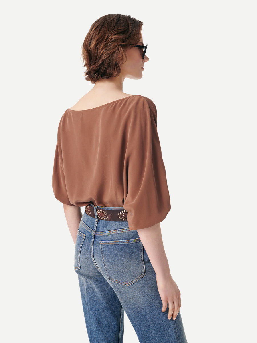 Vanessa Bruno Gul Blouse in Havana
