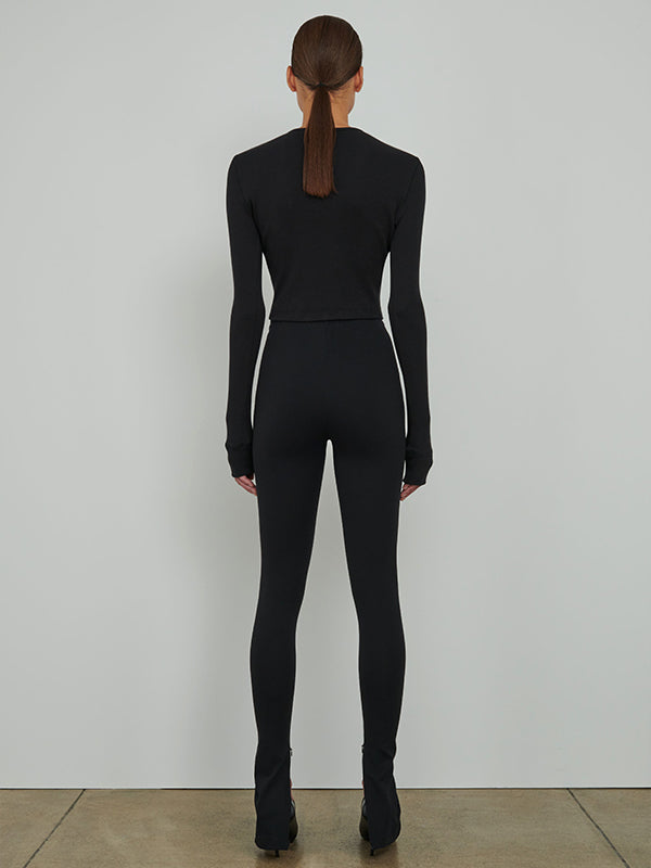 Wardrobe.NYC | HB Legging in Black