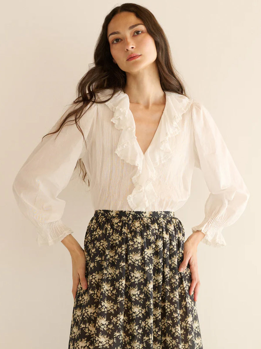 Doen Hardy Top in Salt