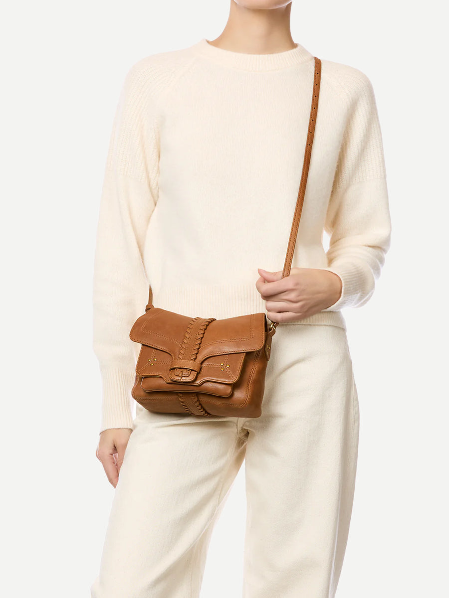 Jerome Dreyfuss Harry Small Bag in Camel