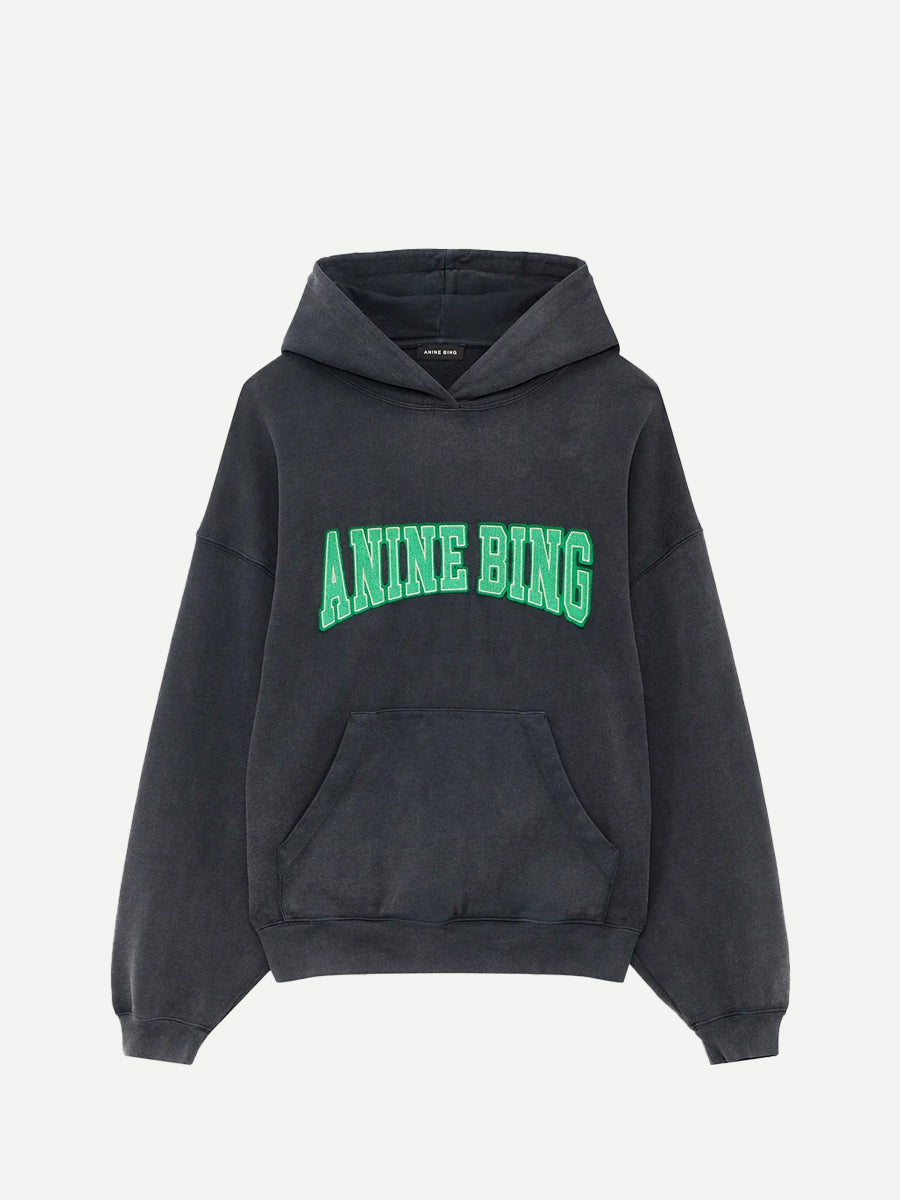 Harvey Sweatshirt in Washed Black