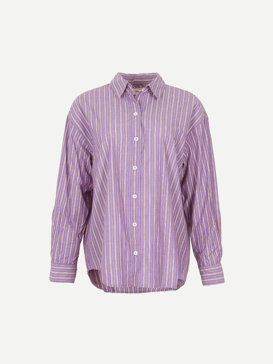 Xirena Hayven Shirt in Rouge Stripe