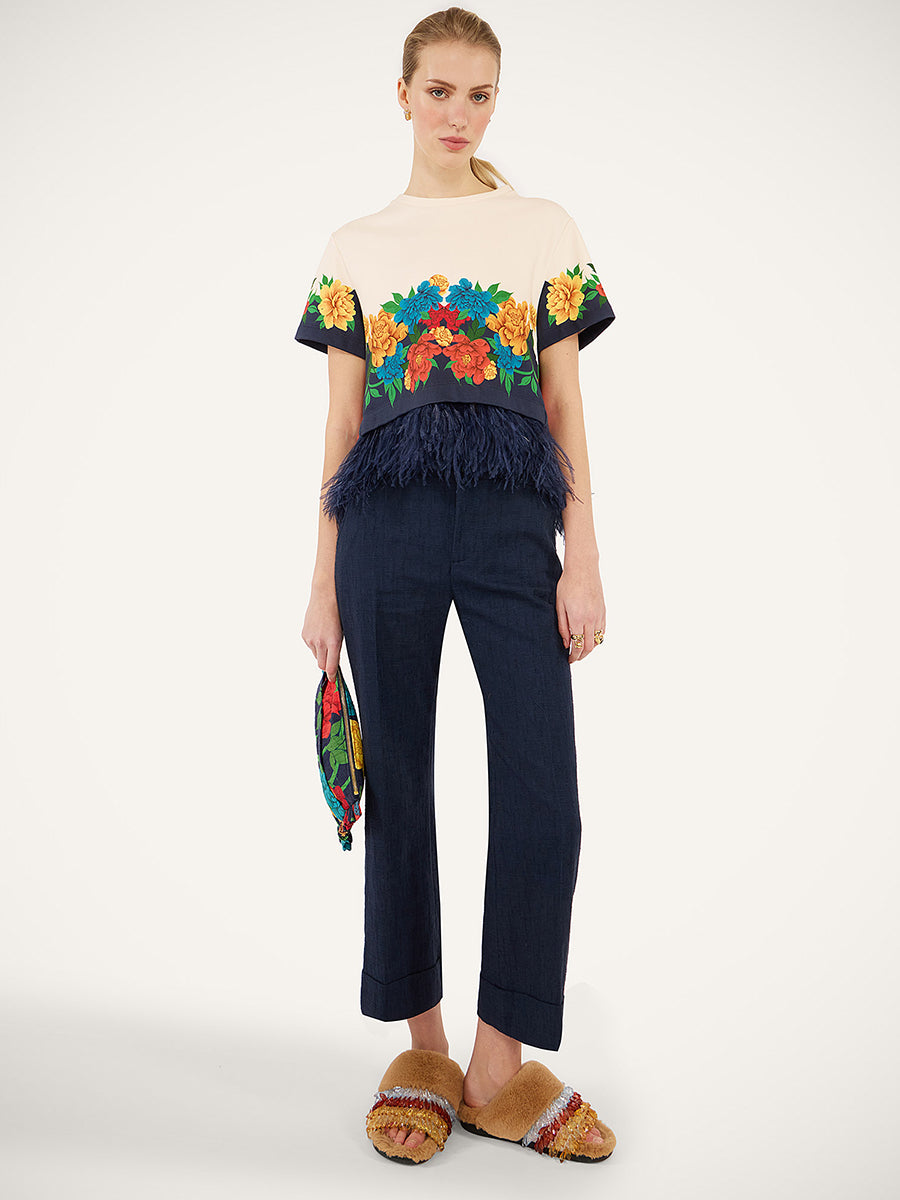 La DoubleJ Hendrix Pants in Midnight Blue