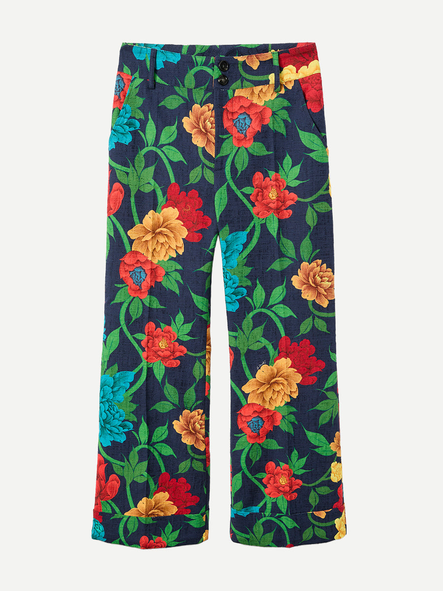 La DoubleJ Hendrix Pants in Queen Peony Blue