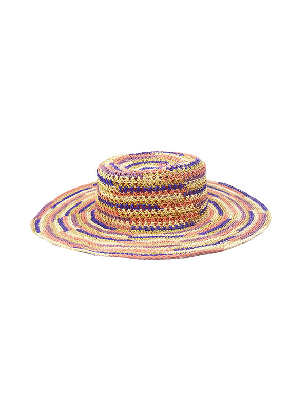 Sensi Studio | Hippie Fiesta Crochet Hat in Multi Lavender