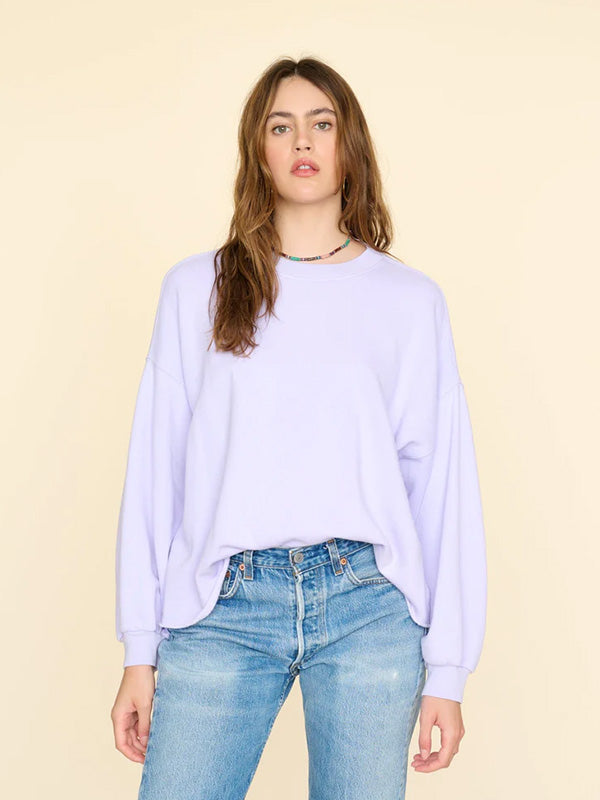 Xirena Honor Sweatshirt in Pale Iris