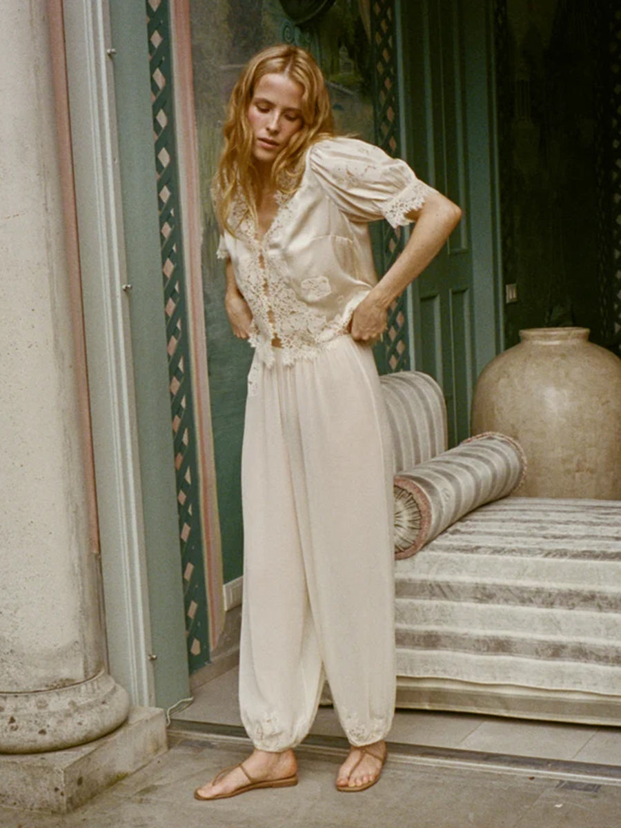 Idella Top in Candlelight