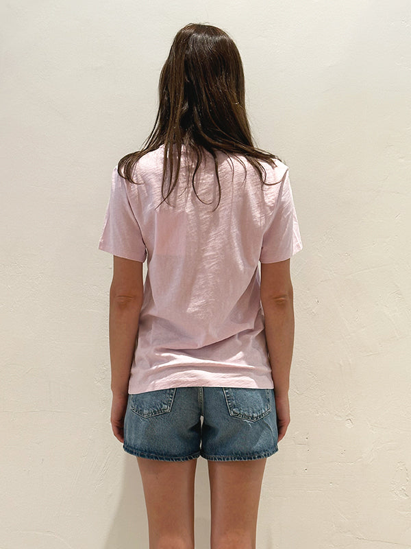 Isabel Marant Etoile | Zewel Tee Shirt in Light Pink