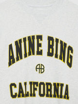Anine Bing Jaci Sweatshirt California in Heather Grey