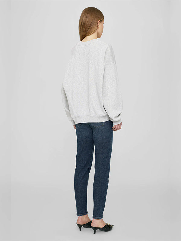 Anine Bing Jaci Sweatshirt California in Heather Grey