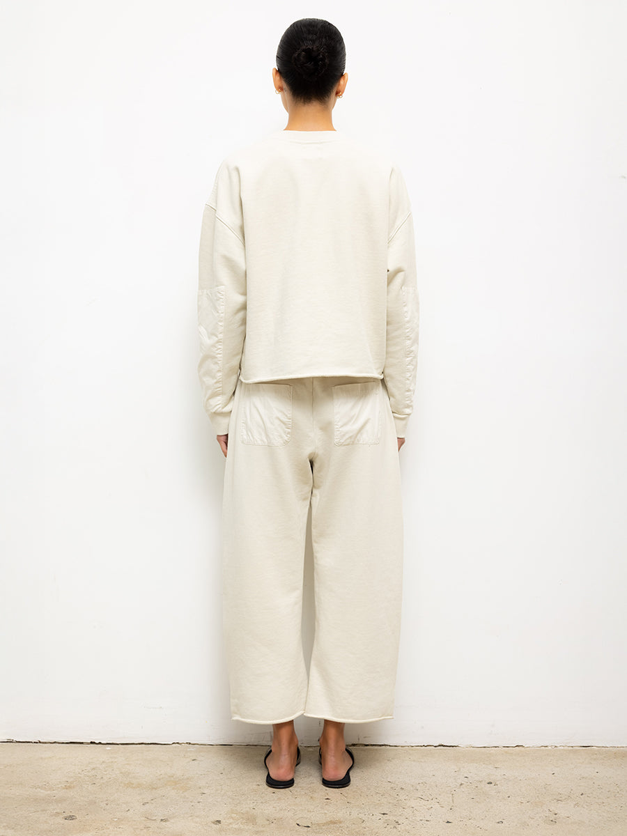 Jamie Patch Crew in Chalk