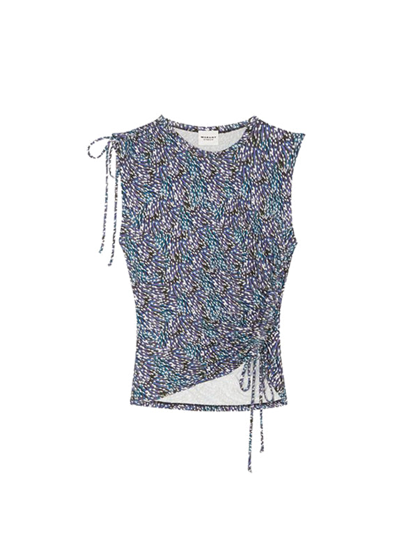 Isabel Marant Etoile | Janis Top in Blue