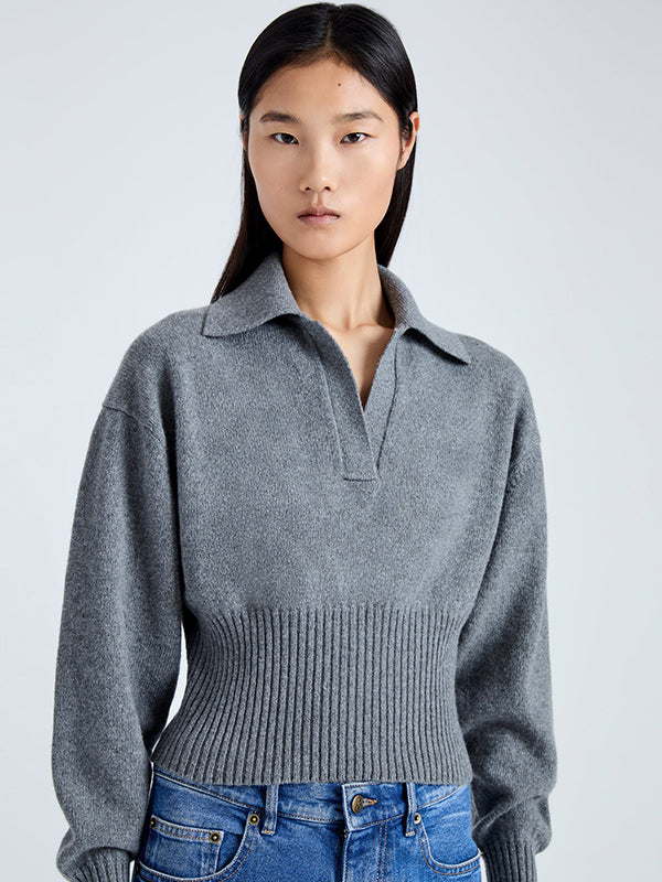 Proenza Schouler | Jeanne Sweater In Grey Melange