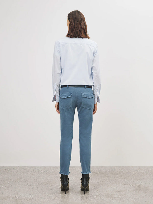 Nili Lotan Jenna Pant in Cadet Blue