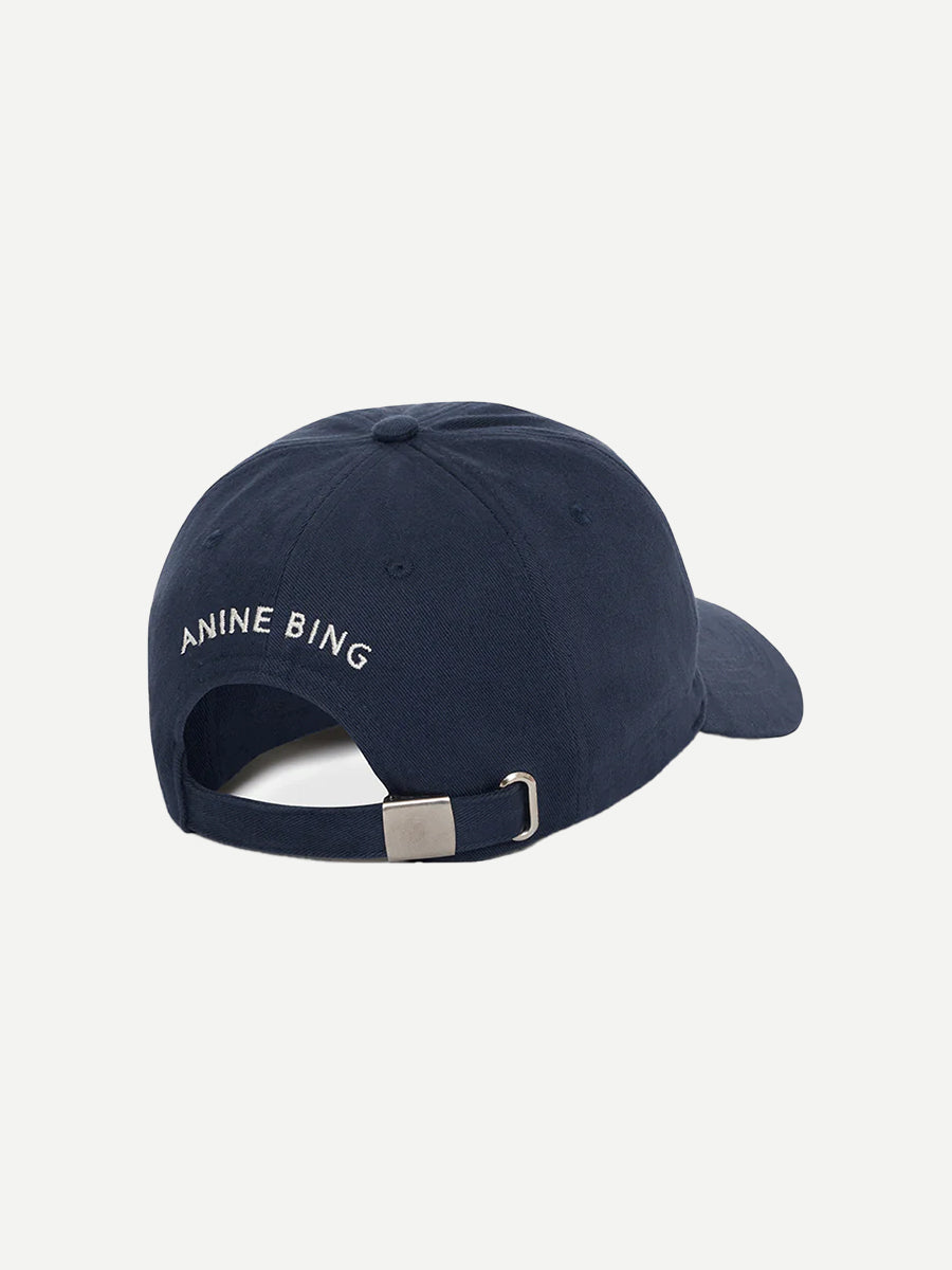 Jeremy Baseball Cap in Washed Navy