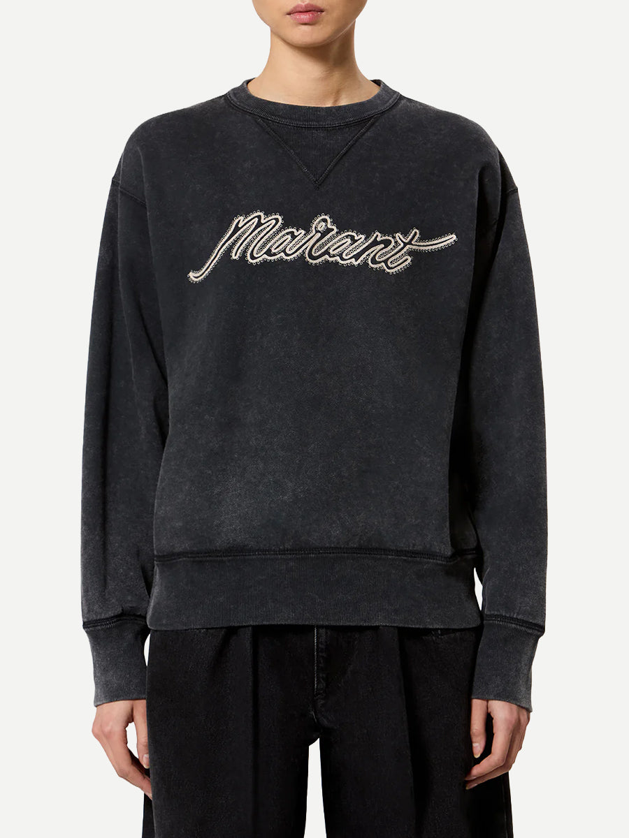 Rise Sweatshirt in Faded Black