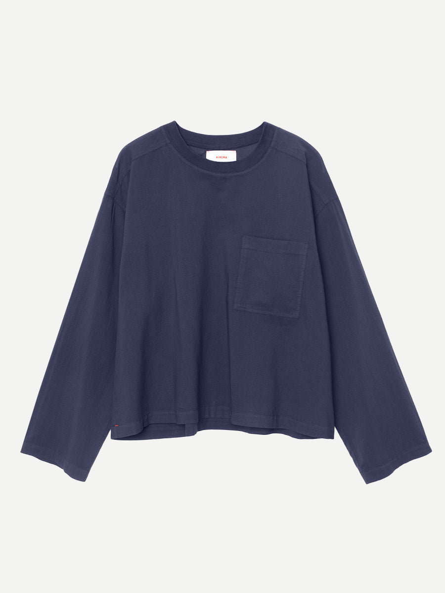 Xirena Jordana Top in Navy