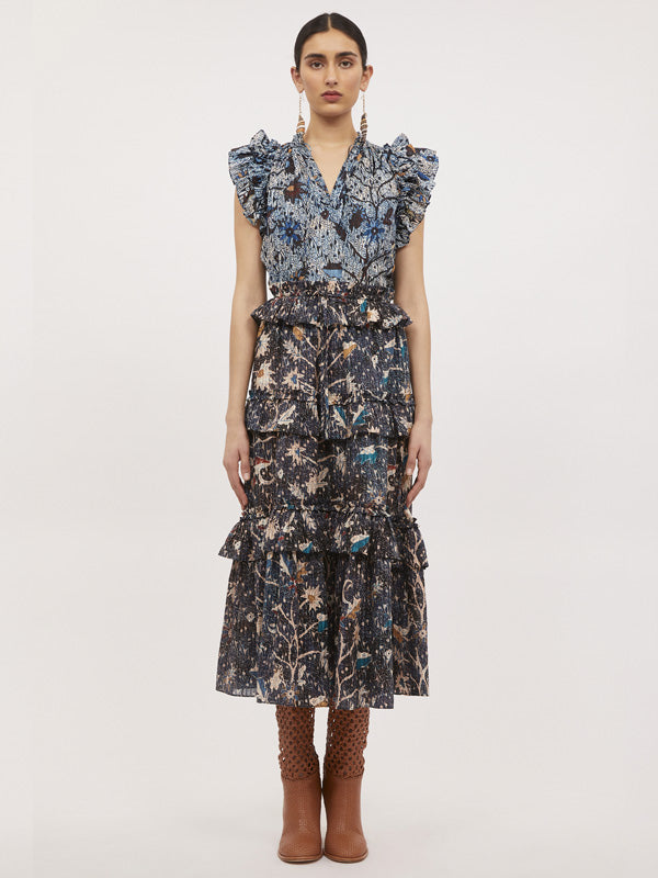 Ulla Johnson Josette Skirt in Jet