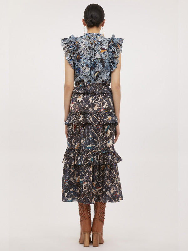 Ulla Johnson Josette Skirt in Jet