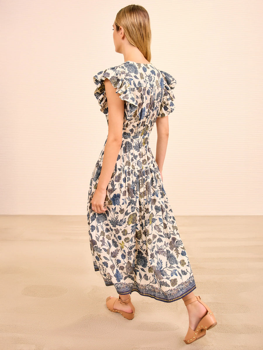 Kairi Dress in Porcelain