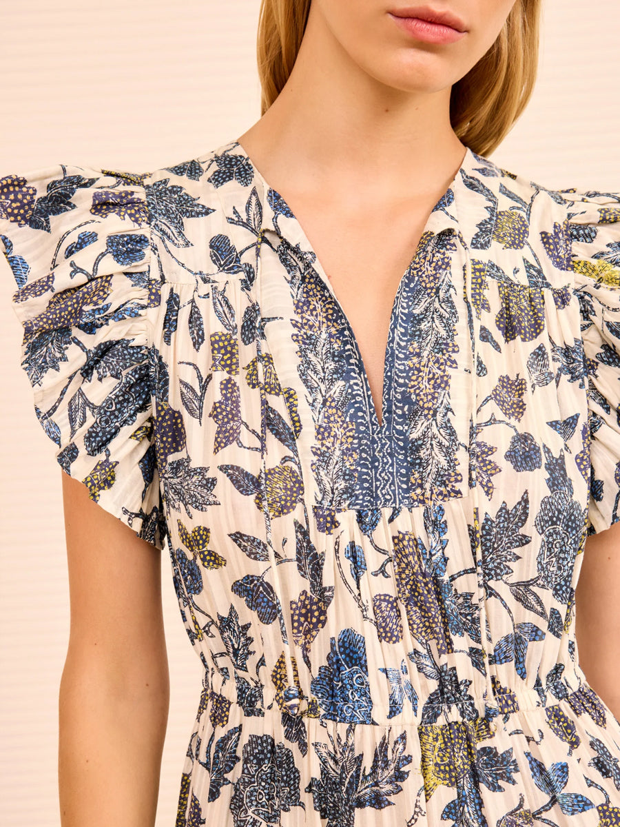 Kairi Dress in Porcelain