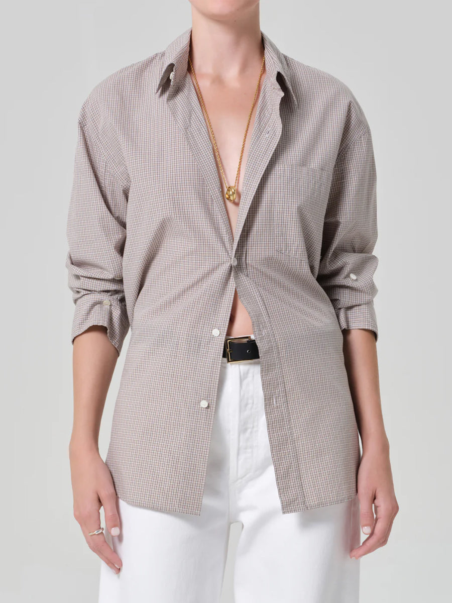 Kayla Shirt in Cardiff Plaid