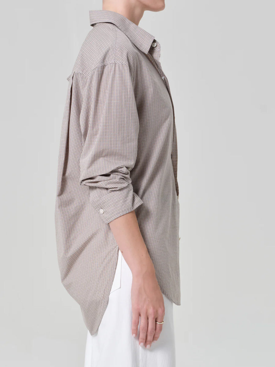 Kayla Shirt in Cardiff Plaid