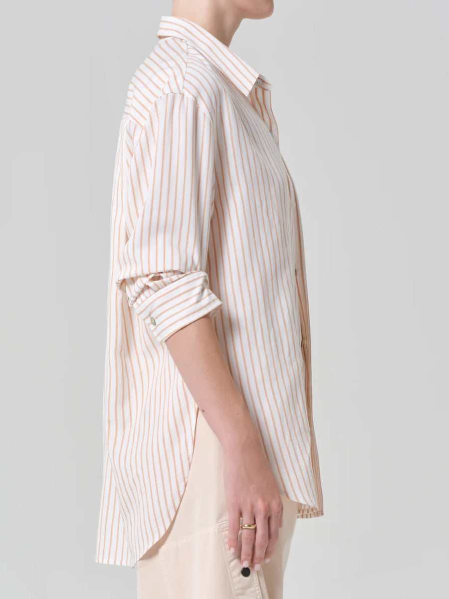 Kayla Shirt in Sherbet Stripe
