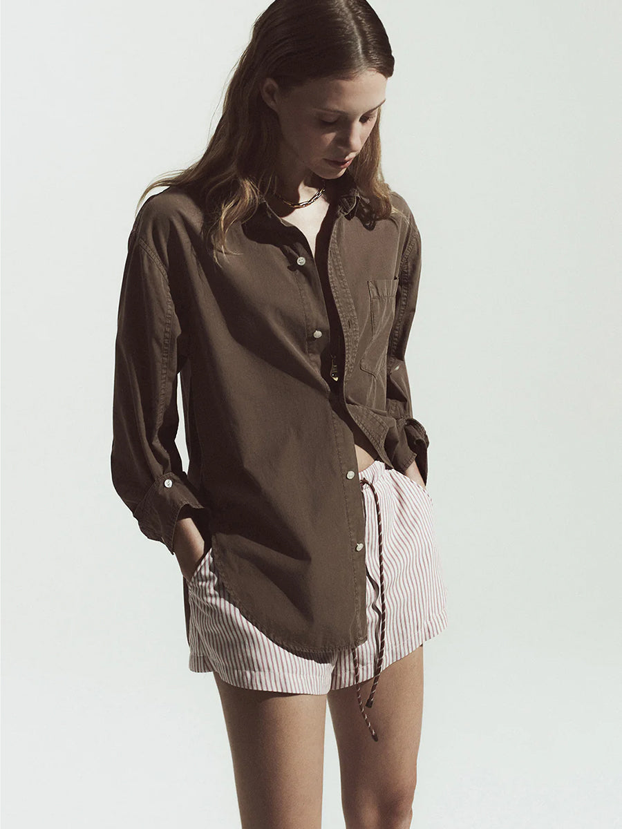 Kayla Shirt in Cocoa
