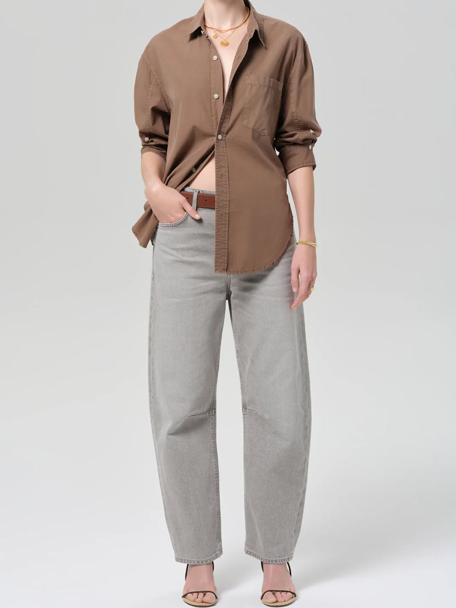 Citizens of Humanity Kayla Shirt in Cocoa
