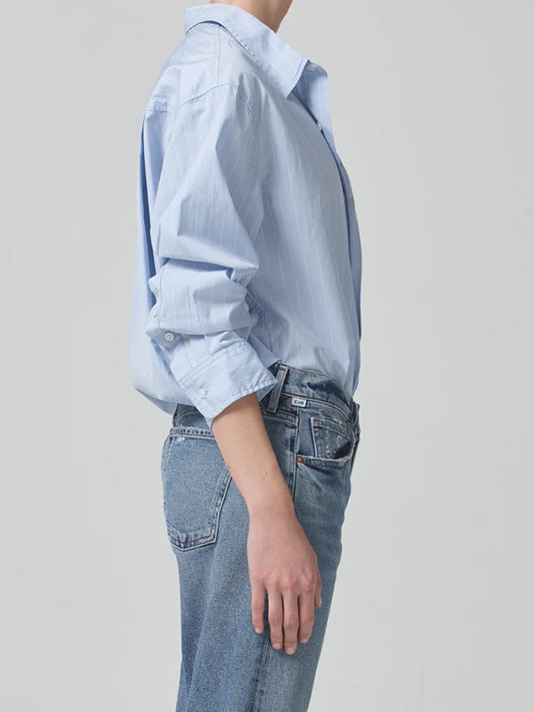 Citizens of Humanity | Kayla Shirt in Sky Way Stripe