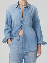 Citizens of Humanity | Kayla Shirt in Tide