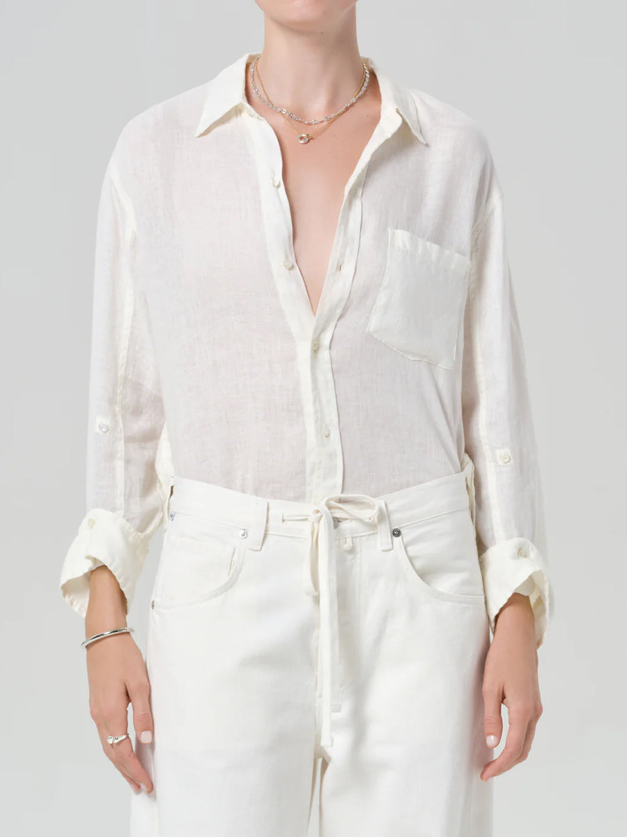 Citizens of Humanity Kayla Shrunken in Vanilla