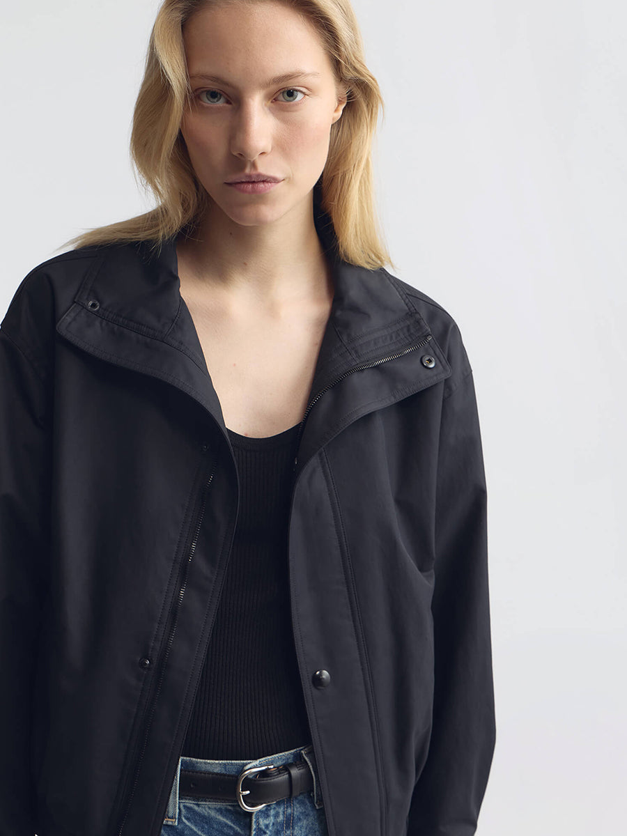 Klaire Bomber Jacket in Black
