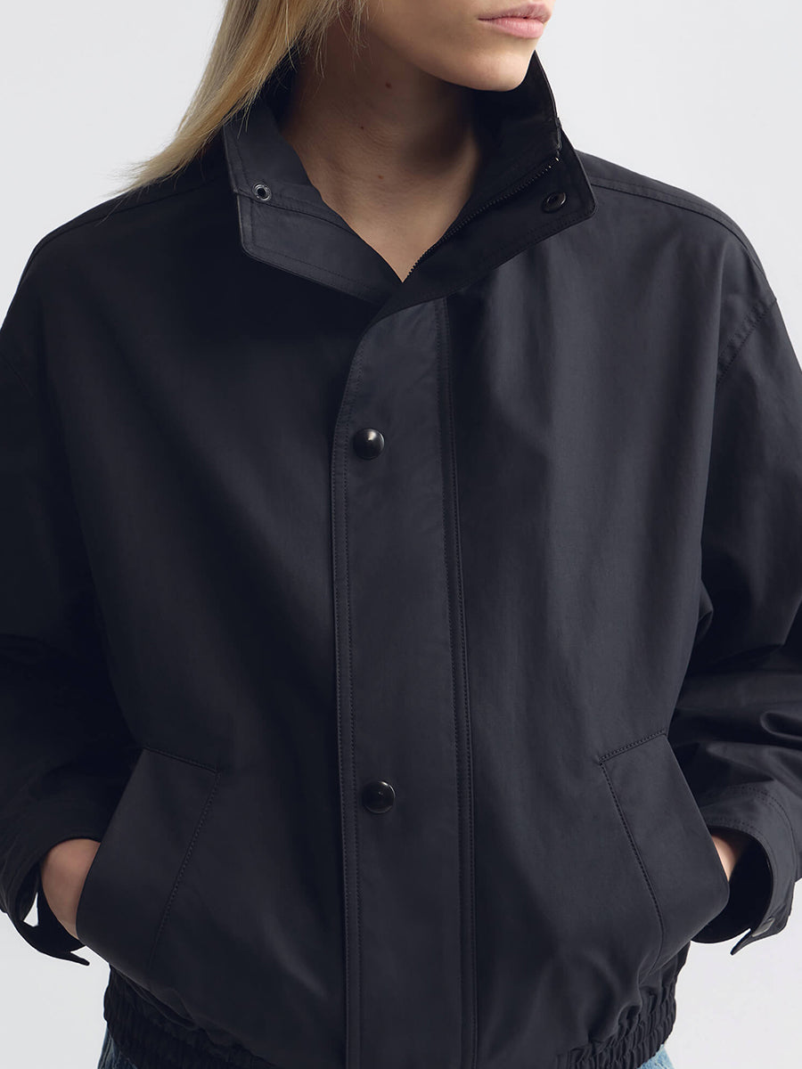 Klaire Bomber Jacket in Black