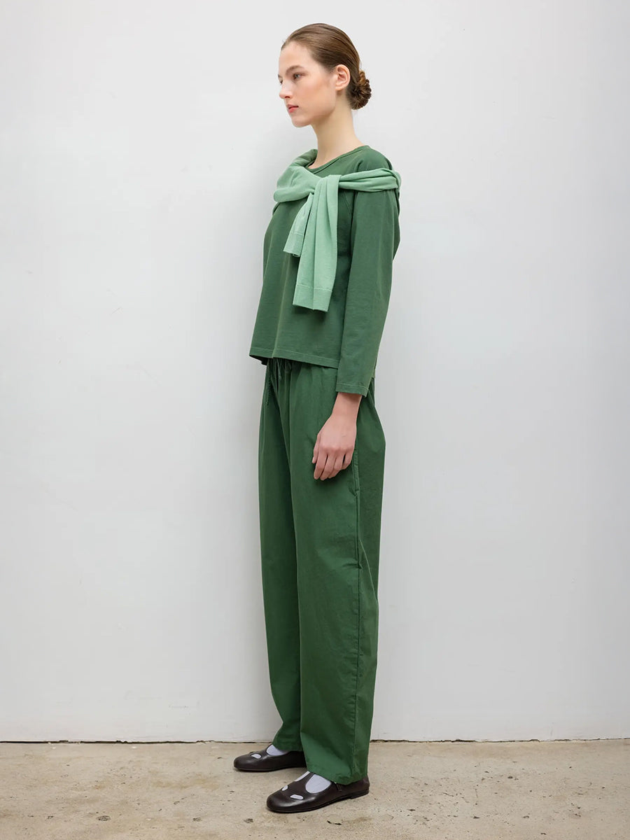 Kyoto Drawstring Pant in Juniper