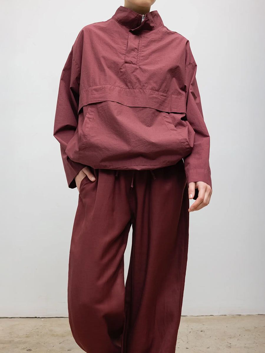 Kyoto Anorak in Maroon