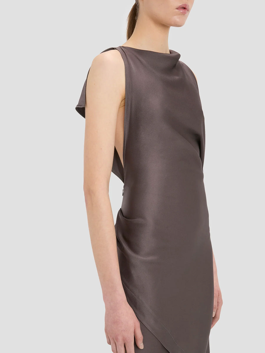 Kyra Midi Dress in Ore