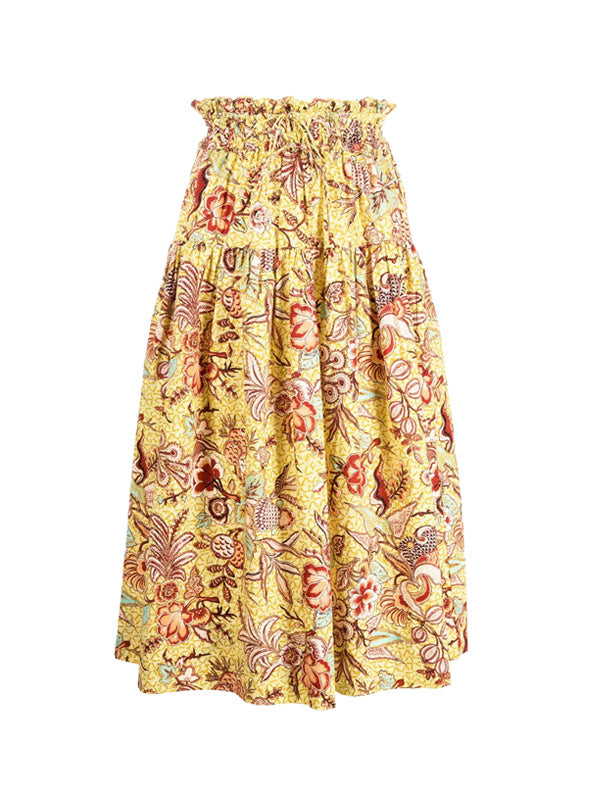 Ulla Johnson Kyra Skirt in Calla Lily