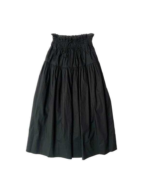 Ulla Johnson Kyra Skirt in Noir