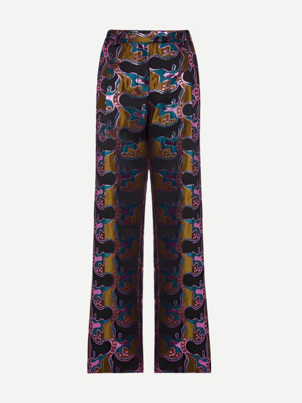 La DoubleJ | La Comasca Pants in Jacquard Spritz