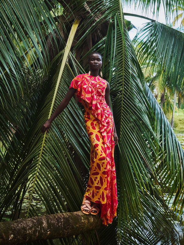 Ulla Johnson Lali Dress in Tigerlilly