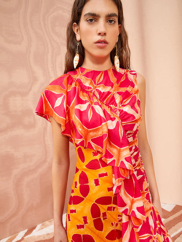 Ulla Johnson Lali Dress in Tigerlilly